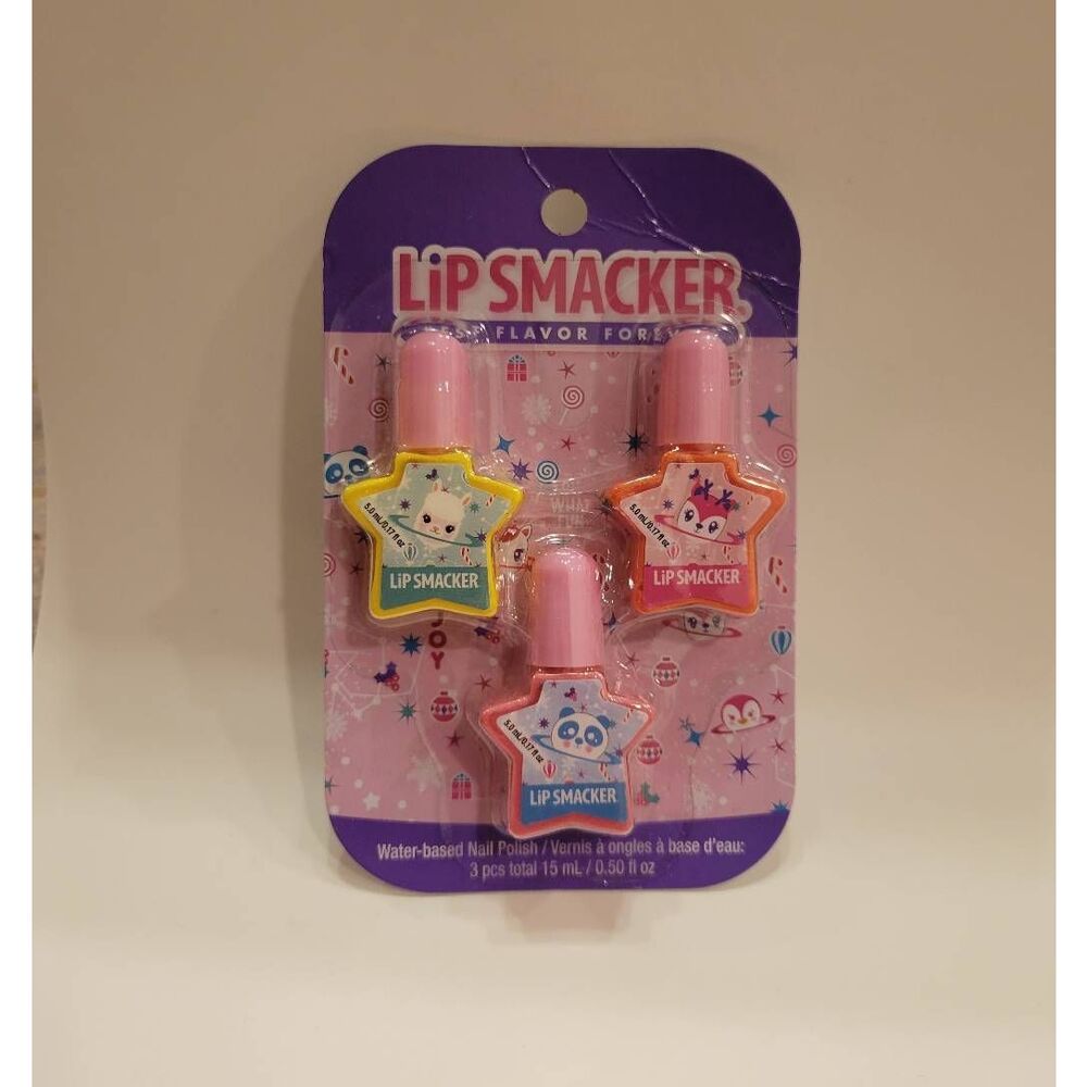 Lip Smacker Water Based Nail Polish 3 Pack